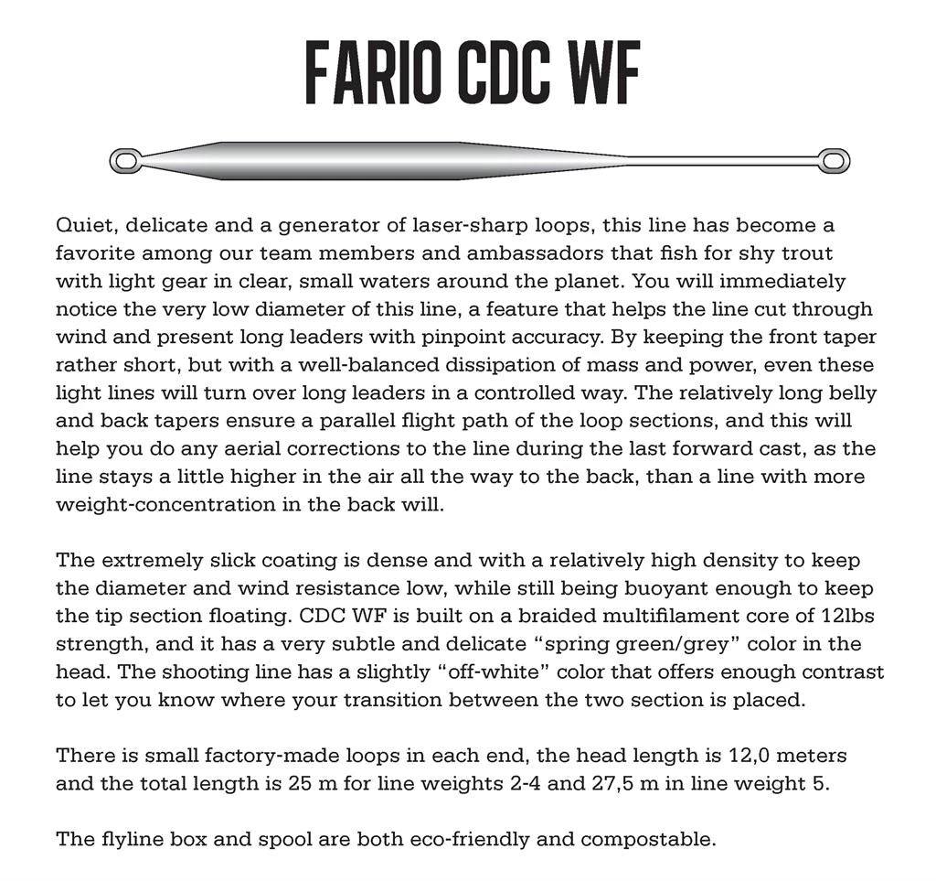 Fario CDC WF Fliegenschnur – Bild 4