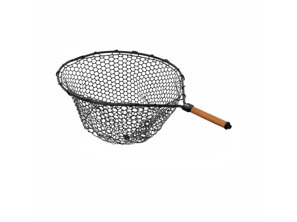 Fencl Kescher King XL Holz Mit Silikonnetz